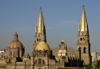 00  Mexico - Jalisco state - Guadalajara - cathedral - spires - photo by G.Frysinger
