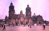 Mexico City: Constitution square and the Metropolitan Cathedral / Plaza de la Constituicion y Catedral Metropolitana - Zocalo - Historic Centre of Mexico City - Unesco world heritage site (photo by M.Torres)