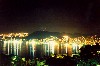 Mexico - Acapulco / ACA (Guerrero state): nocturnal view of the bay - photo by Nacho Cabana