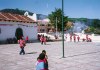 Mexico - Chiapas - Zinacantan: central square (photo by Galen Frysinger)