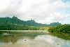 Kosrae: jagged mountains - photo by B.Cloutier