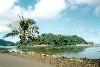 Kosrae - Lelu Island: seen from the south - photo by B.Cloutier