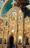 Chisinau / Kishinev / KIV: Orthodox Cathedral - the iconostasis - photo by M.Torres
