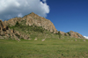 Gorkhi-Terelj National Park, Tov province, Mongolia: rock wall - photo by A.Ferrari