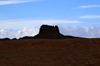 Gobi desert - mngovi province, southern Mongolia: butte - Monument Valley style rock formation, near Bayanzag - photo by A.Ferrari