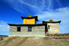 Gobi desert, southern Mongolia: new monastery, Ongiin Khiid - photo by A.Ferrari