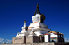 Karakorum, Ovorkhangai Province, central Mongolia: Erdene Zuu monastery, Kharkhorin - the Golden Prayer Stupa - photo by A.Ferrari