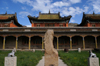 Tsetserleg, Arkhangai province, central Mongolia: Zayain Gegeenii Sum - Lama monastery built by the First Khalkh Zaya Pandita, Luvsanperenlei - photo by A.Ferrari