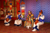 Ulan Bator / Ulaanbaatar, Mongolia: Mongolian strings quartet, Tumen Ekh's cultural show - photo by A.Ferrari