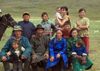 Mongolia - Uvs province: family photo - nomadic clan - photo by A.Summers