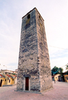 Montenegro - Crna Gora - Podgorica / Titograd / TGD: clock tower - photo by M.Torres