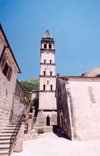 Montenegro - Crna Gora - Perast: parish church - Venetian architecture of the Albania Veneta - photo by M.Torres