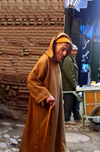 Morocco / Maroc - Fez: man with a cane (photo by J.Kaman)