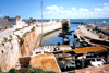 Morocco / Maroc - Mazago / El-Djadida: Northern Ramparts of the Portuguese fort seen from the Holy Spirit bastion / Catelo Portugus - muralhas do lado norte, vistas do baluarte do Espirito Santo - photo by B.Cloutier