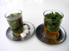 Morocco / Maroc - Marrakesh: glasses of mint tea / ch de menta - photo by J.Kaman
