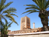Morocco / Maroc - Rabat: Hassan tower in red sandstone - constructed by the berber Almohad ruler Yacoub El Mansour / Tour Hassan - photo by J.Kaman