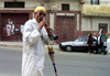 Morocco / Maroc - Meknes: street musician - photo by J.Kaman
