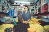 Morocco / Maroc - Tangier / Tanger: at the market - paradise for olive lovers
