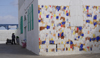 Asilah / Arzila, Morocco - streets of medina - public art - photo by Sandia