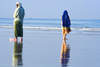 Agadir, Morocco: beach - early morning - photo by Sandia