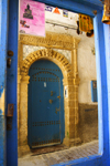Mogador / Essaouira - Morocco: intricate door decors - mirror - photo by Sandia