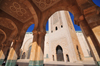 Casablanca, Morocco: Hassan II mosque - arcade and minaret - photo by M.Torres
