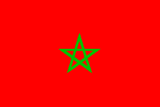 Morocco / Marrocos / Marokko / Maroc / Marruecos / Al-Mamlaka al-Maghribiya / Moroko / Fas / Moghrib-ul-Aksa - flag