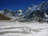 Nepal - Sagarmatha National Park - Everest Base Camp Trek: valley and peaks - photo by M.Samper