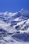 Annapurna circuit, Nepal: climbing to Thorong La pass - photo by W.Allgwer