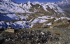 Annapurna area, Nepal: garbage in the Himalayas, Annapurna Himal, nature conservation area - photo by W.Allgwer