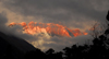 Khumbu region, Solukhumbu district, Sagarmatha zone, Nepal: sunset view of the Everest range - photo by E.Petitalot