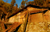 Sankhuwasabha District, Kosi Zone, Nepal: bamboo house near Salpa Bhanjyang pass - photo by E.Petitalot