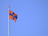 Netherlands - The Hague / Den Haag / 's-Gravenhage / HAG (Zuid-Holland):  the Dutch Royal flag on top of Paleis Noordeinde (photo by M.Bergsma)