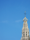 Netherlands - Haarlem (Noord-Holland): Grote Kerk tower - church - photo by D.Hicks