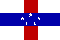 Netherlands Antilles (Curaao, Saba, Bonaire, Statia, St Marteen) - flag
