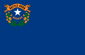 Nevada flag - United States of America / Estados Unidos / Etats Unis / EE.UU / EUA / USA
