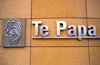 01 New Zealand - North Island - Wellington - Museum of New Zealand Te Papa Tongarewa - logo - photo by Miguel Torres