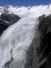 New Zealand - South island: Franz Josef Glacier - flying over - Westland National Park - photo by Air West Coast