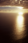 New Zealand - South island: Cape Foulwind - light shaft - photo by Air West Coast