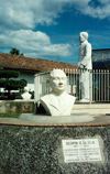 Nicaragua - Leon: Salomon de la Selva memorial - Nicaraguan poet - photo by G.Frysinger