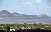 Managua, Nicaragua: Lake Managua / Xolotln seen from Loma de Tiscapa - photo by M.Torres