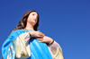 Managua, Nicaragua: Virgin Mary on Bolivar avenue - photo by M.Torres
