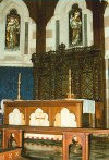 Norfolk island - Kingston: St. Barnabas Chapel - altar (photo by Galen R. Frysinger)