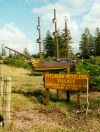 Norfolk island: Pitcairn Settlers Village - model of the Bounty (photo by Galen R. Frysinger)