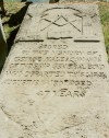 Norfolk island - Kingston: grave of a free mason (photo by Galen R. Frysinger)