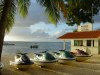 Northern Marianas - Saipan / SPN: jet skis wait for clients - marine sports center - Hafadai Hotel (photo by Peter Willis)