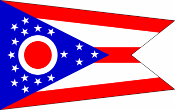 Ohio flag - United States of America / Estados Unidos / Etats Unis / EE.UU / EUA / USA