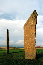 Orkney island, Mainland - Orkney - megaliths - the Standing Stones of Stenness - Finstown village - photo by Claudia Amann