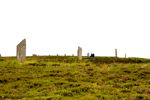 Orkney island, Mainland - Ring of Brodgar - ring of stones stands on a small isthmus between theLochs of Stenness and Harray - photo by Carlton McEachern
