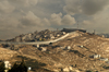 near Bethlehem, West Bank, Palestine: separation barrier - Israeli West-Bank barrier - multi-layered fence system - photo by J.Pemberton